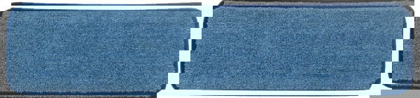 Microfiber Wet Room Pads, 24 In. Long, Split Nylon/polyester Blend, Blue